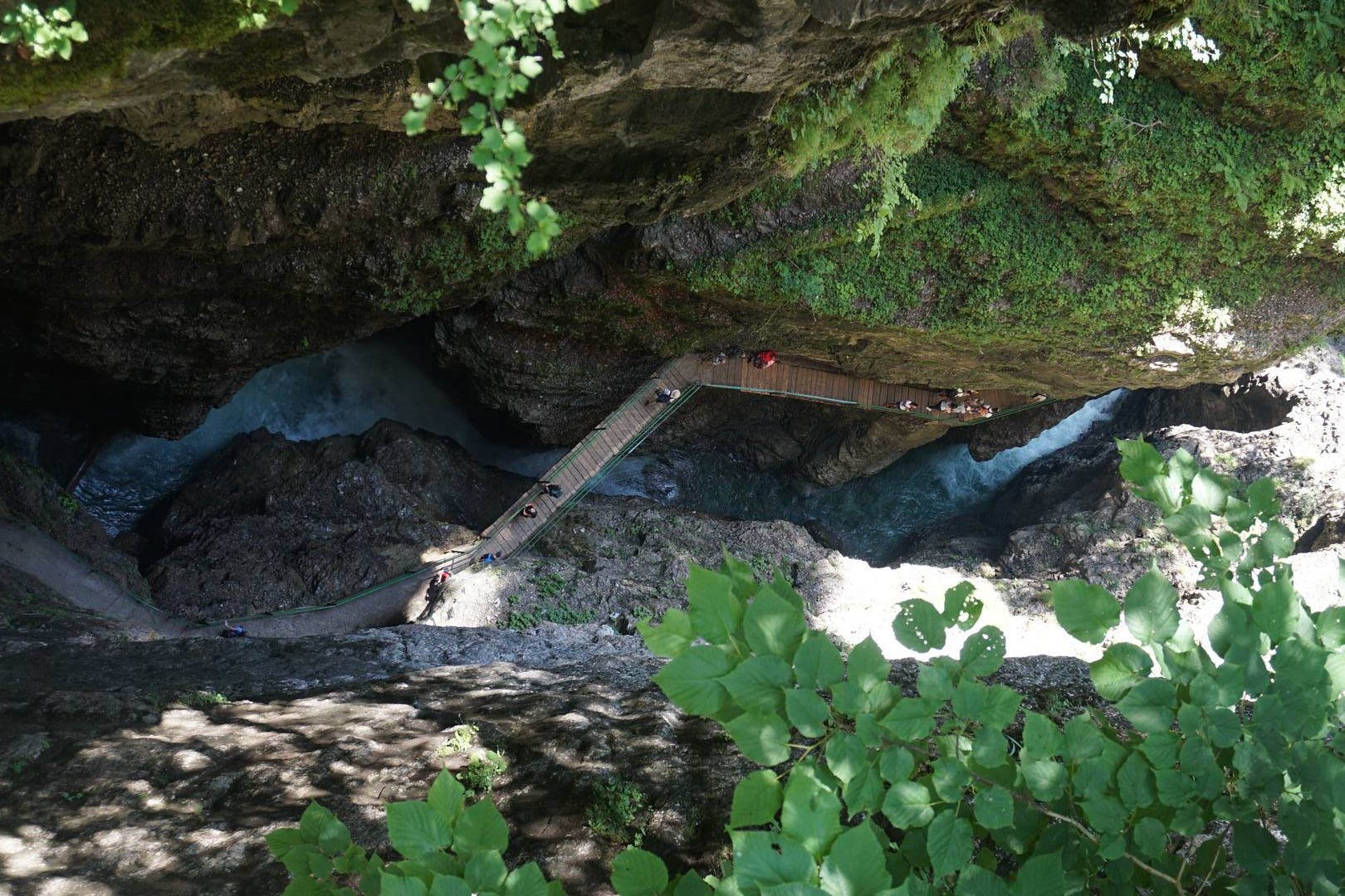 Deutschland: Allgäu: Breitach-Klamm; Almanya: Allgäu: Breitach-Klamm